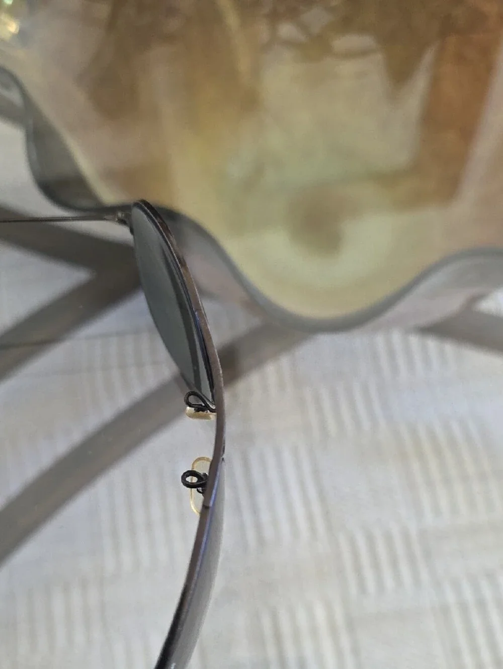 Vintage Ray-Ban Bl  Aviator Sunglasses 58-14 - Black Frame, Metal Black